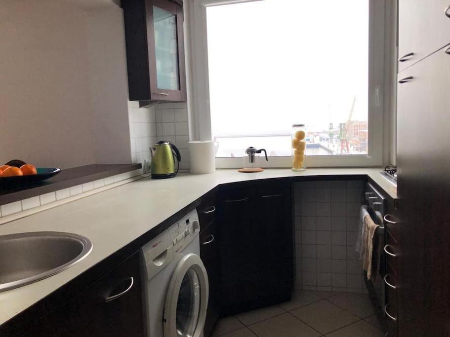 Gdynia Centrum Z Pieknym Widokiem Na Morze I Balkonem 9 Pietro Przy Sea Towers Buitenkant foto
