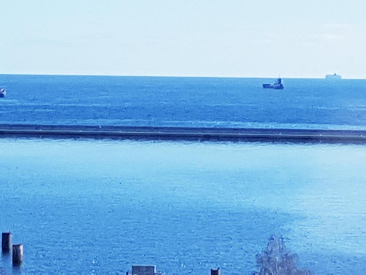 Gdynia Centrum Z Pieknym Widokiem Na Morze I Balkonem 9 Pietro Przy Sea Towers Buitenkant foto