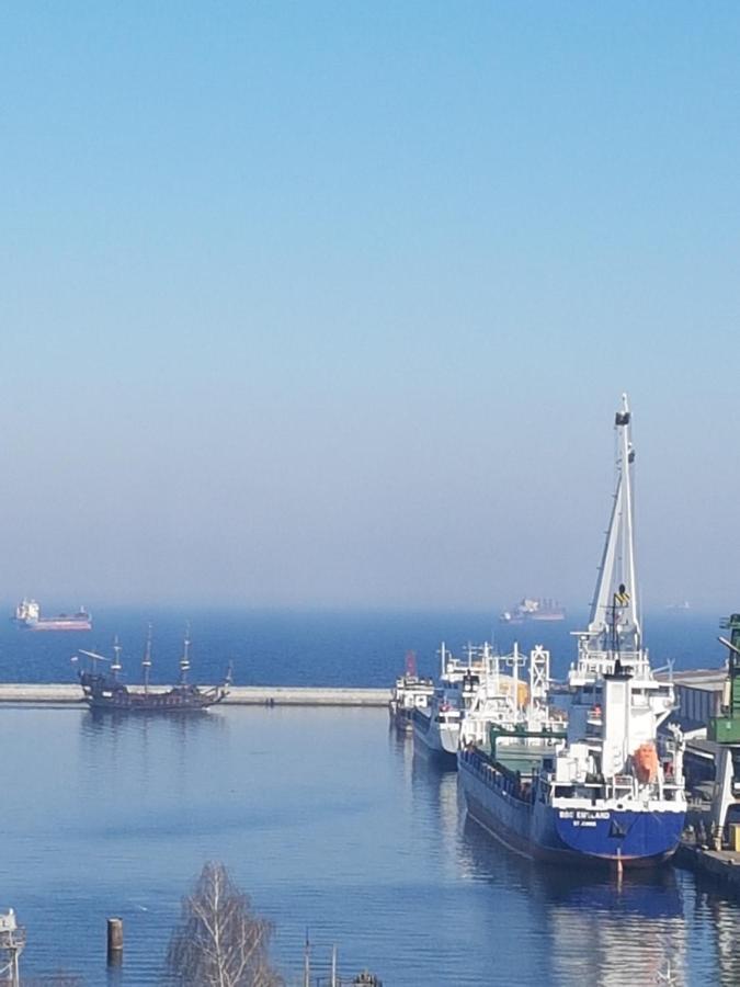 Gdynia Centrum Z Pieknym Widokiem Na Morze I Balkonem 9 Pietro Przy Sea Towers Buitenkant foto